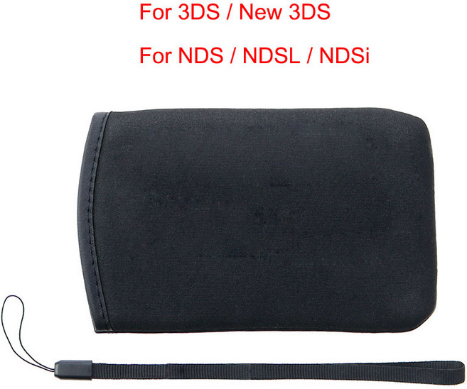 YuXi For PSV 1000/2000/3000 Go 소프트 보호 운반용 가방 파우치 케이스 스위치/라이트 콘솔 새 3DS, 02 For New 3DS NDS, 1개