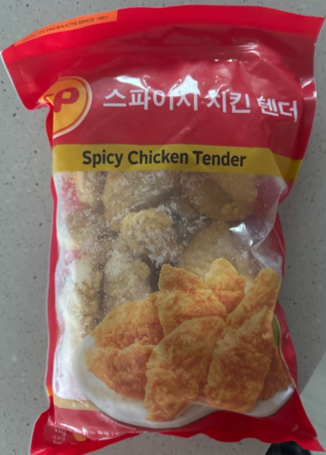 CP 스파이시 치킨텐더 1kg, 12개