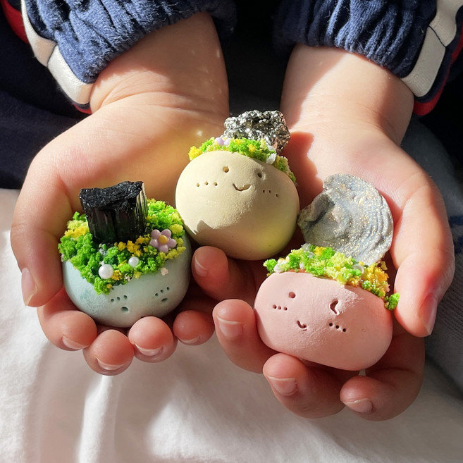 반려돌 애완돌, 1개, 황철석, 5cm