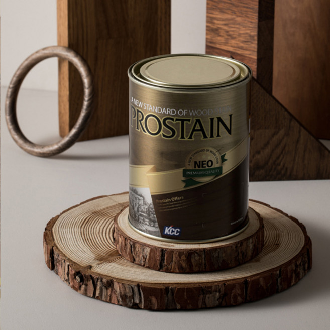 KCC 프로스테인 0.9L 오일스테인 오일스텐 나무 원목 방부목 우드 데크, 크리어(투명), 900ml, 1개