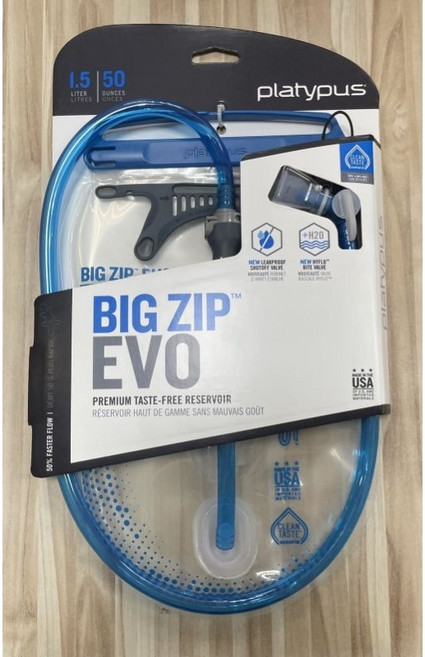 伊凱文戶外 PLATYPUS 1.5L 大開口吸管水袋，登山休閒水袋，方便清潔，快速補水, 1個