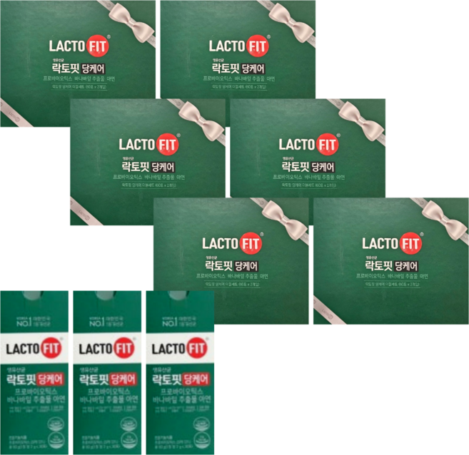 락토핏 당케어 선물세트, 2g, 540개