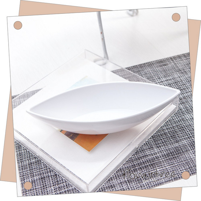 프리미엄 조화 화분 화병 꽃병 216종 수반 플트 H, H07.아크릴미니수반 26x5cm