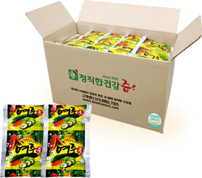 정직한즙 국내산 정직한 여주즙, 80ml, 50개