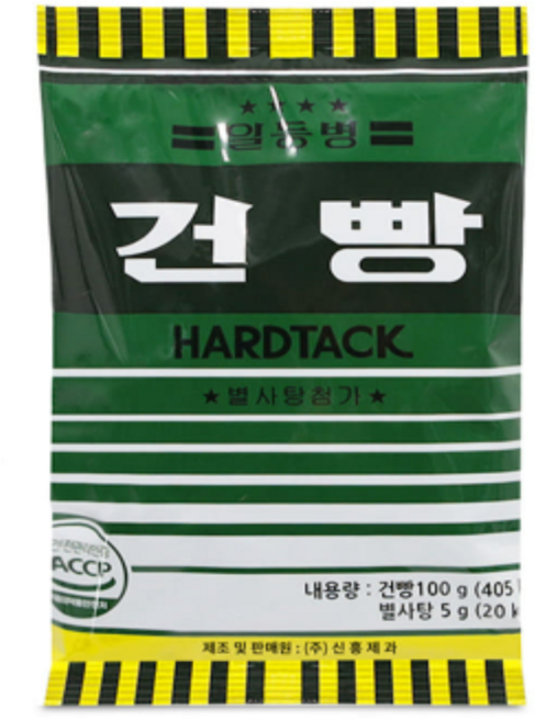 신흥 일등병 건빵, 100g, 10개