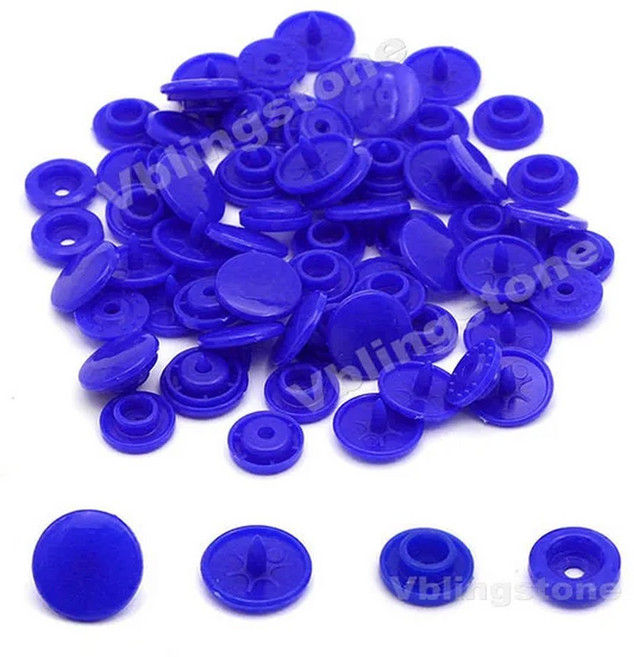 도매 스냅 버튼 T5 라운드 플라스틱 단추 의류 프레스 스터드 패스너 DIY 14세 이상 기저귀 Bibs 가방 폴더, 03 200sets, 06 B16