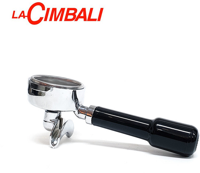 La Cimbali 라심발리 M23 UP 호환 포터필터 바스켓 포함, 화이트, 7g, 2구, 1개