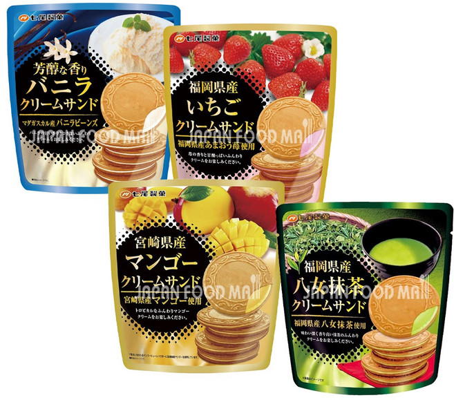 나나오 크림샌드 [이치고+바닐라+망고+말차]