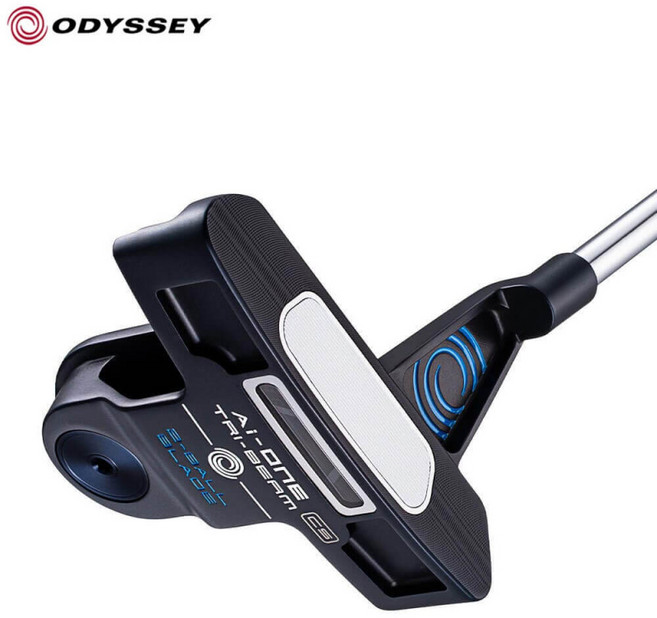 오디세이 Ai-ONE 트라이빔 2볼 블레이드 CS 골프 퍼터 2025년형 34인치, 1도, A
