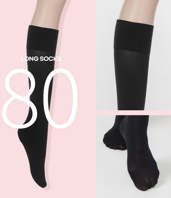 비너스 80D 밴드 롱삭스 판타롱스타킹