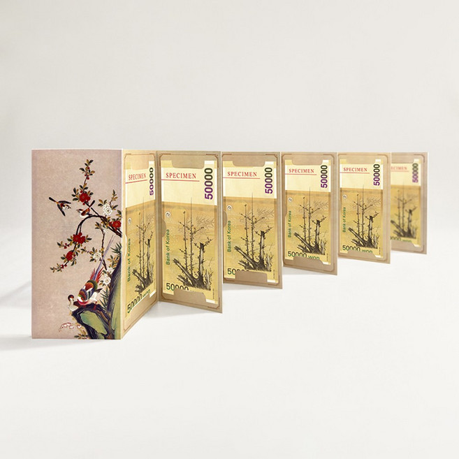 [삼영피피] 책거리 민화 용돈봉투 병풍 10폭 용돈 반전 이벤트