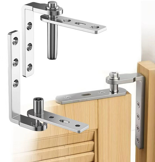 BLACK K7 스텐 스윙도어 힌지 양방향 자유 스프링 경첩 TH-SS304-AR, 1세트