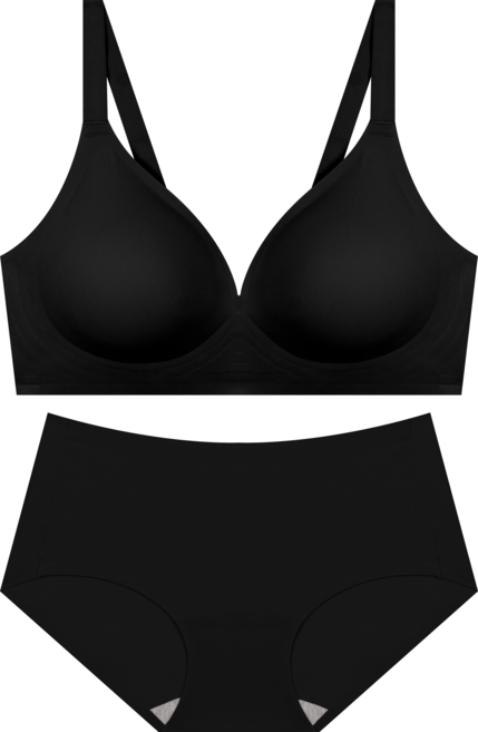 [뽕브라마켓] [힐링] 6cm 시그니처 심리스 왕뽕브라set 노와이어 볼륨업 편한 데일리 인생 브라 AA컵 강추