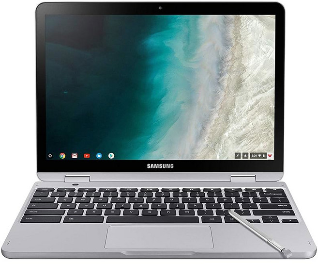 삼성 크롬북 플러스 V2 2-in-1 4GB RAM 64GB eMMC 13MP 카메라 크롬 OS 12.2인치 16:10 화면비 라이트 티탄 (XE520QAB-K0, 삼성 크롬북 플러스 V2, 2-in-1, 4GB RAM