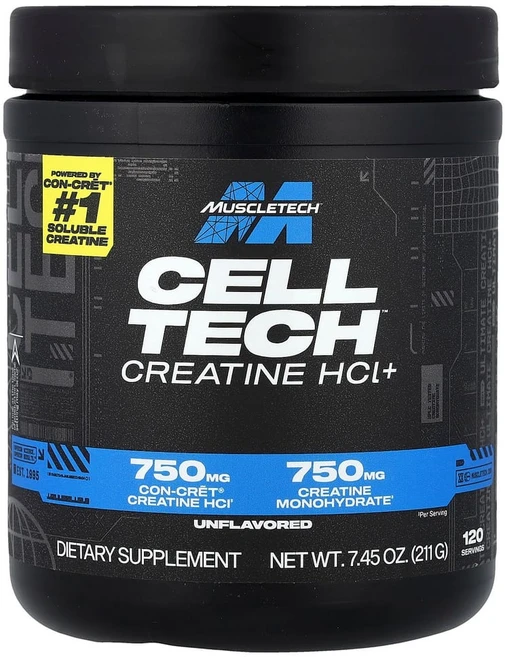 머슬테크 퍼포먼스 시리즈 CREACTOR 크레아틴 HCI 무맛 235g(8.30oz), MSC70817, 1개, 235g - 쿠팡