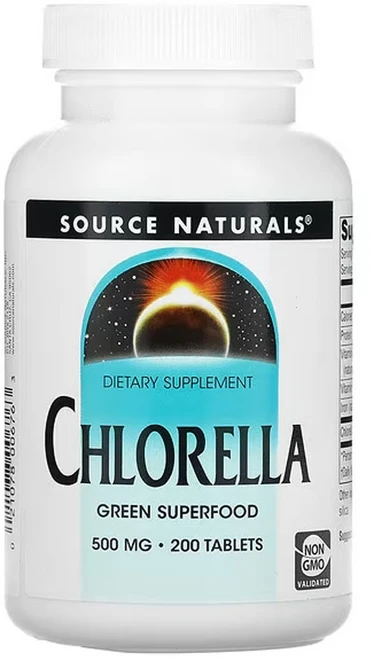 소스 네츄럴스 클로렐라 200 정, 1개, 500mg, 200정 - 쿠팡