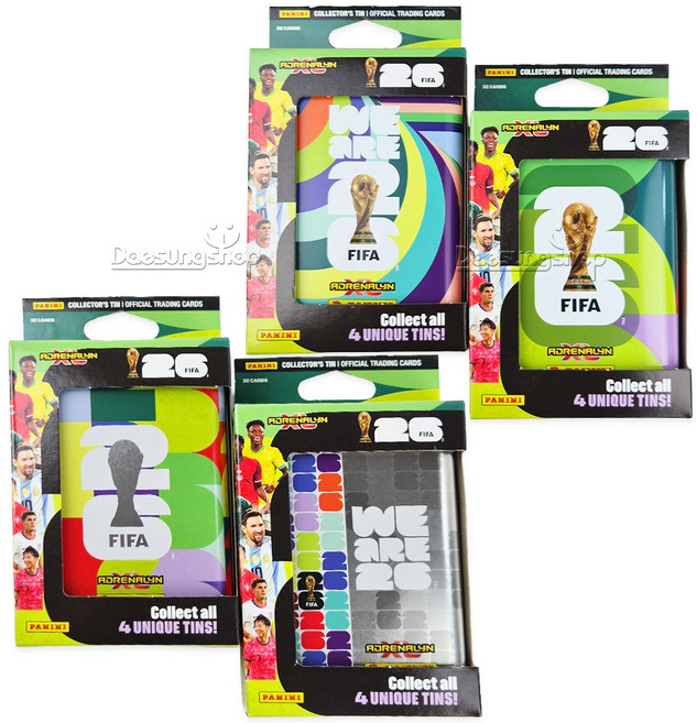 파니니 피파 FIFA 월드컵 2026 포켓틴 아드레날린XL 축구카드 랜덤발송, 1개, 랜덤