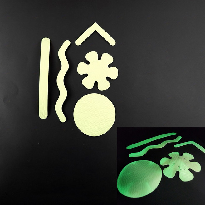 방수 미끄럼방지 스티커 논슬립 야광 안전테이프_1p, D 원형