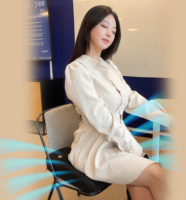 케이벨류 USB 통풍 쿨링 방석, 1개