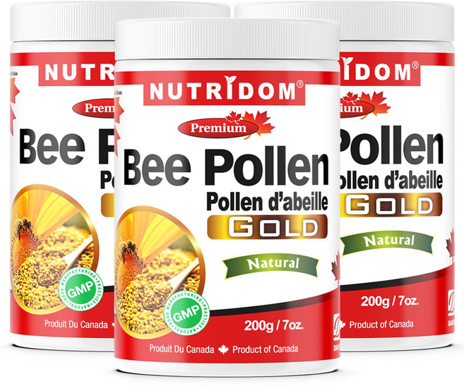 뉴트리돔 캐나다 비 폴렌 골드 200g, 3개