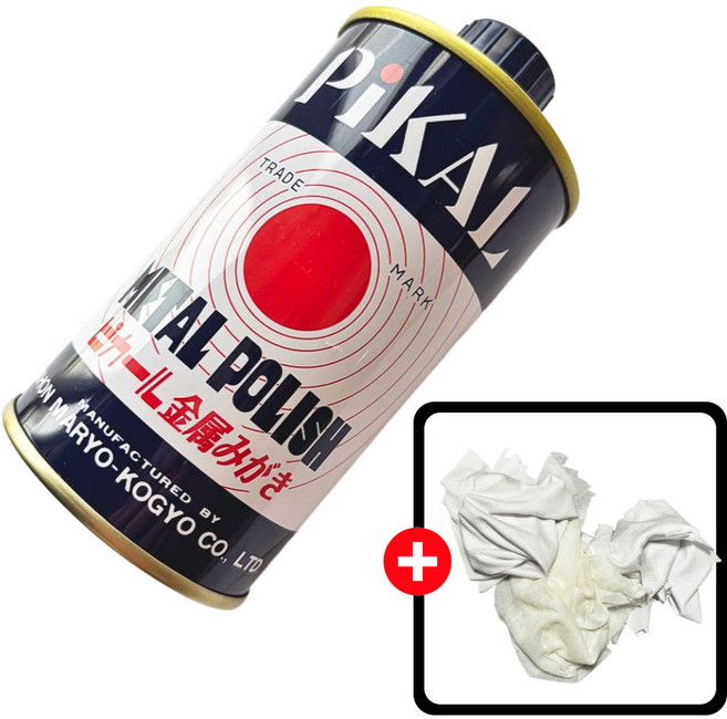 일제 피칼 연마제 광택제 금속 스텐 폴리쉬 액상 캔타입, 1개, 300g