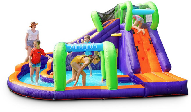 바운스브라더스 3018 루프 터널 워터 슬라이드