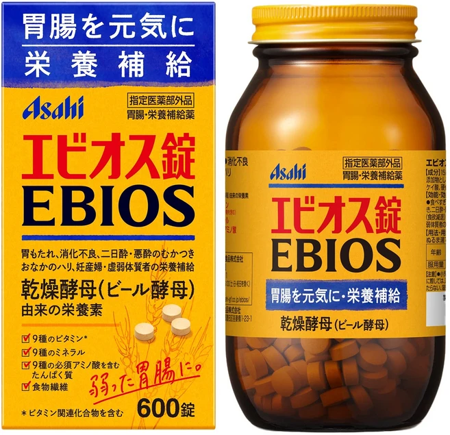 에비오스정 600정 [지정의약부외품] 위장·영양보급약 - 쿠팡