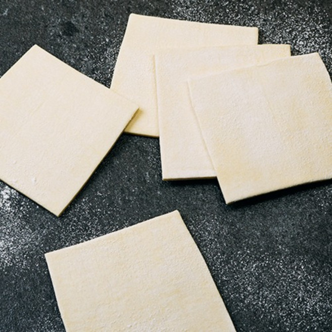 (아이스박스 무료) 서울식품 사각 페스츄리시트(소), 60g, 15개