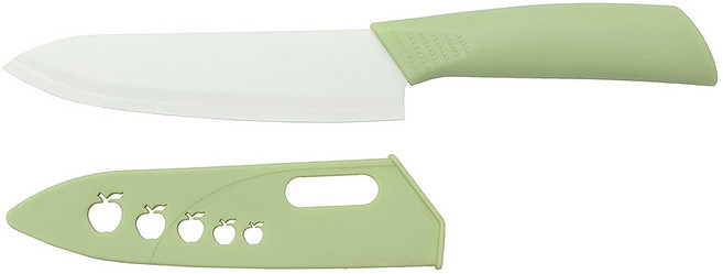 코니아 세라믹 주방칼, 1개, 그린