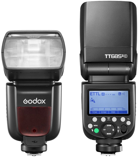 가우포토 공식정품 고독스 TT685II 2세대 스피드라이트 카메라플래시, TT685IIC 캐논용, 1개