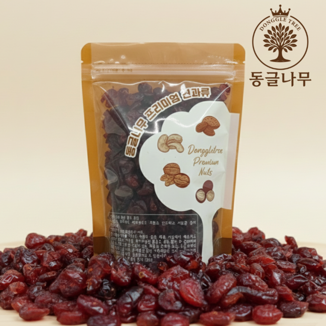 동글나무 건크랜베리 루비, 1개, 300g