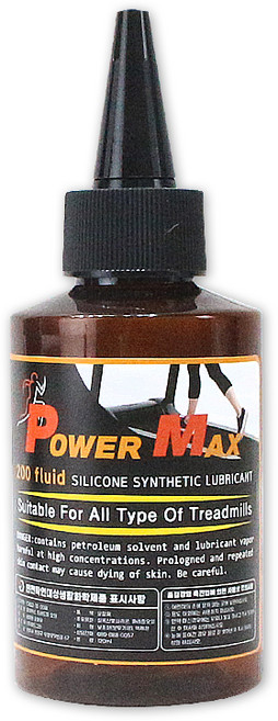 트러드밀 오일 (런닝머신 소음 마찰 방지용), 4.파워맥스100ml, 1개, 100ml