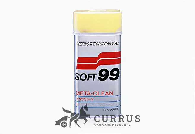 SOFT99 銀粉漆復活水蠟 META-CLEAN, 1個