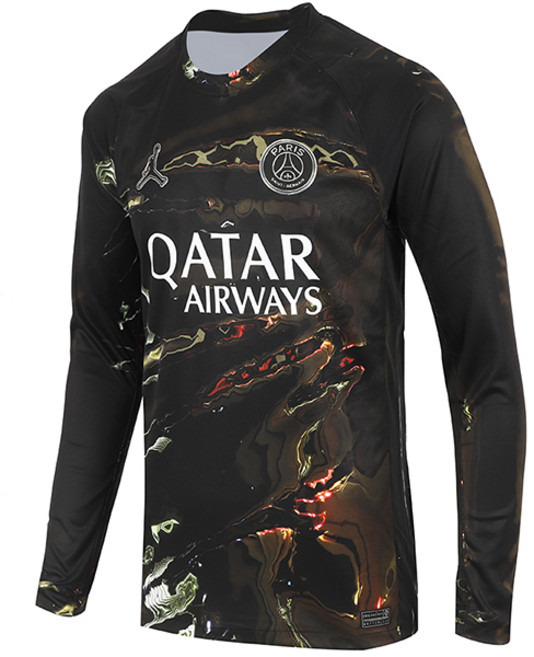 나이키 조던 X PSG 파리 생제르맹 202526 스타디움 5th 저지 긴팔 유니폼 (IB3146-011)