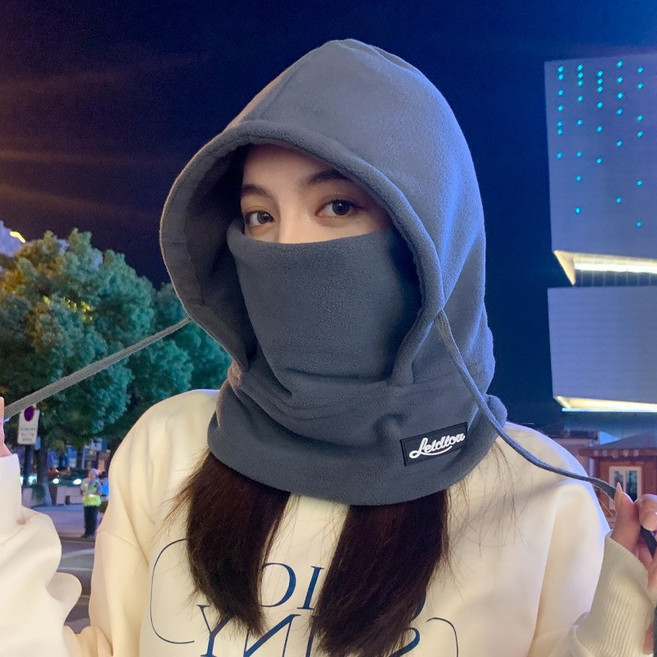 Tiffy 남여공용 방한 후드넥워머 바라클라바 모자 4in1