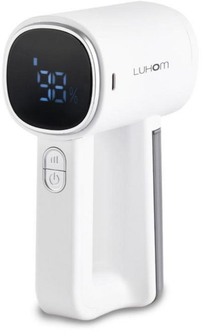 루홈 6중날 옷감보호 안전장치 세탁소용 충전식 보풀제거기, 화이트, F10