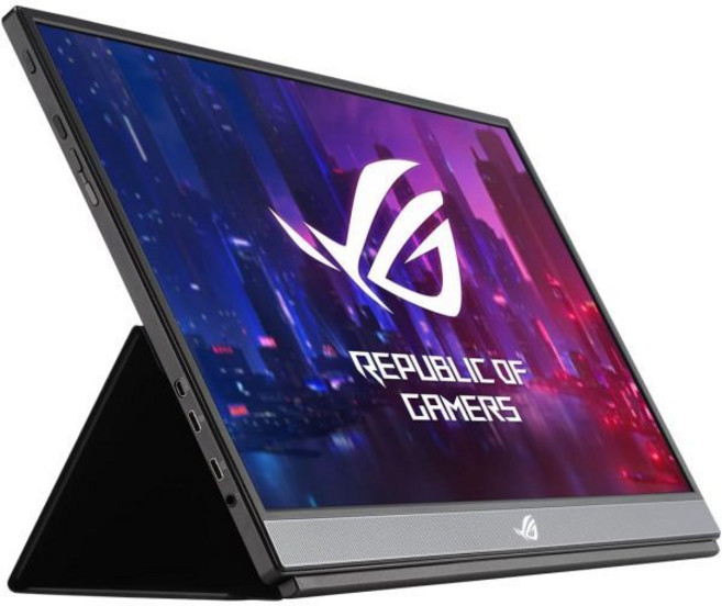 ASUS ROG Strix XG17AHPE 휴대용 게이밍 모니터 17.3인치 IPS FHD 1920 x 1080 240Hz 3ms 논글레어 USB-C 마이크로, 17.3" portable_240hz
