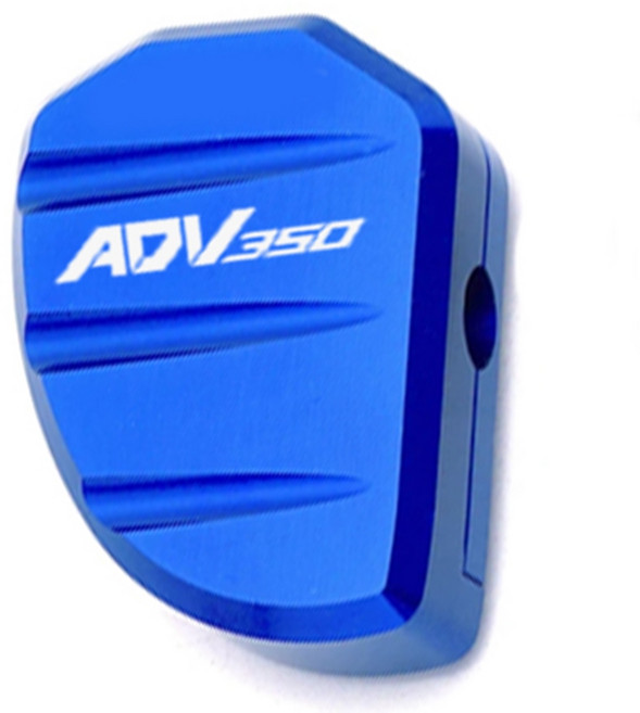 ADV350 23-26년 호환 사이드 스탠드 클립 확장발판 로고각인, 2개, 블루