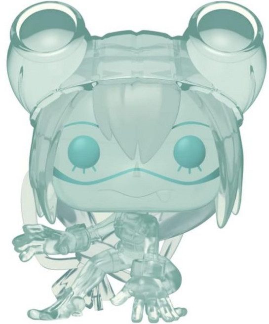 펀코 Funko 팝 애니메이션 마이 히어로 아카데미아 츠유 아스이 투명 가을 컨벤션 독점 공유 스티커