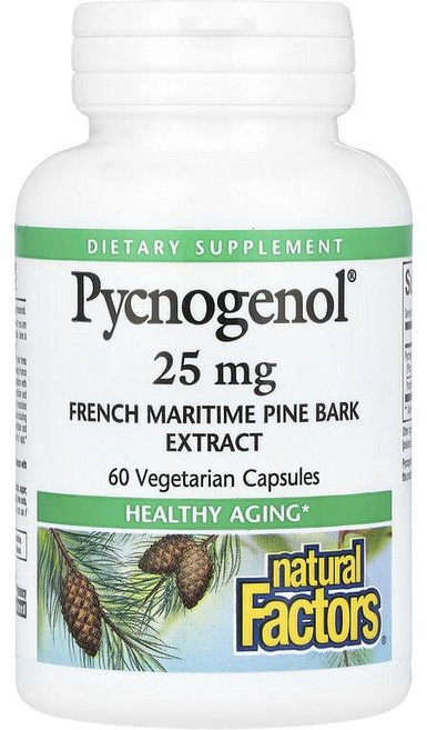 내추럴팩터스 피크노제놀 25mg 베지캡슐 60정, 1개