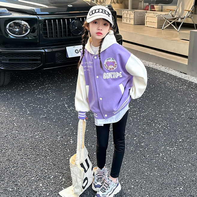 밀크봉봉 초등생 여아 야구점퍼(G172)