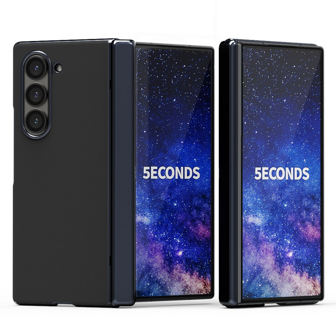 5세컨즈 루시도 후면 맥세이프 케이스 힌지보호 강화유리 액정 보호필름