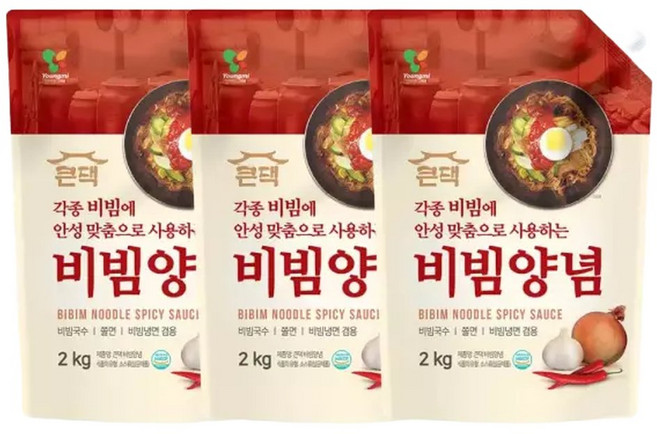 보금푸드 영미 큰댁 비빔양념 2kg x 3개