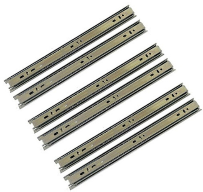 볼레일 서랍레일, 3개, 볼레일3단35폭350mm