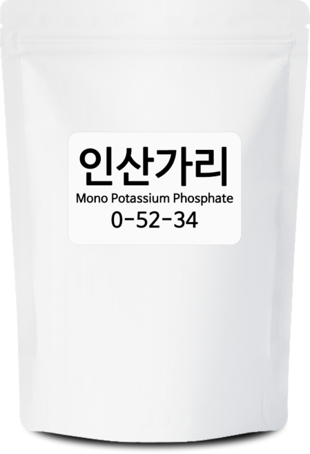 인산가리 MKP 1kg 비료 원료 웃자람억제 착색 당도 수확량 향상, 1개