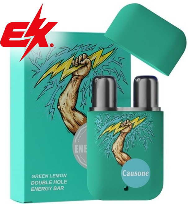 정품 Ek 부스트 파워에너지바 코 흡입기 기분전환 부스터 [ 공식 판매 스토어 ], 라임, 1개
