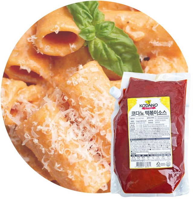 코다노 떡볶이 소스 2kg, 1개