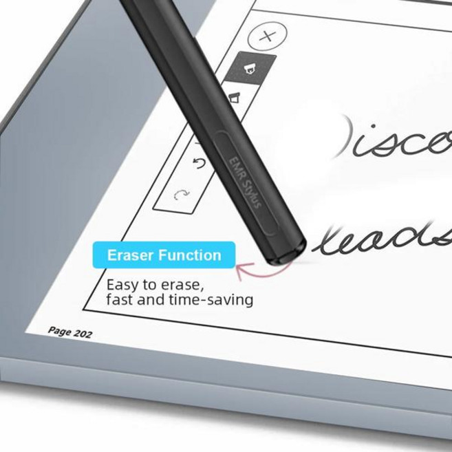 ReMarkable 2 디지털 드로잉 태블릿 연필지우개 포함 4096 압력 감지 손바닥 방지 터치 틸트 지원 스타일러스 연필, [01] 옵션1, 1개