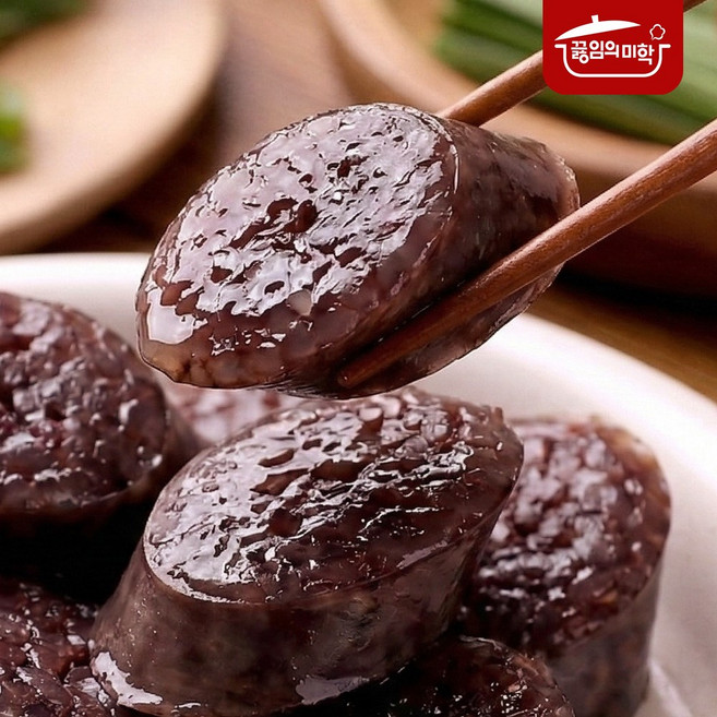 [끓임의미학] 냉동 찰순대(절단), 5개, 250g