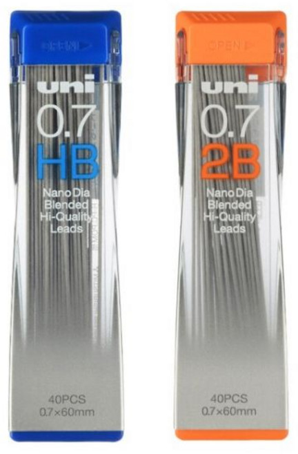 제브라 DRAFIX 기계식 연필 0.7 0.9 드래프트 드로잉 자동 펜 유니 HB 2B 리드 리필 교체 DM3/5/7/9-300 0.3mm 0.5mm, 0.7 2B HB Leads